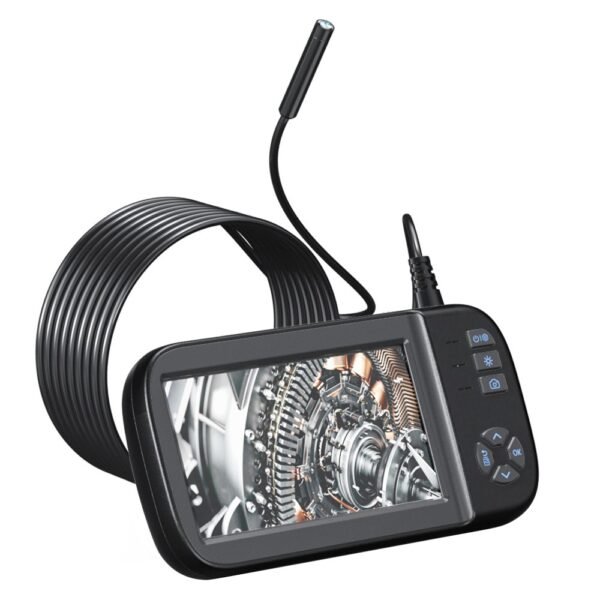 ANESOK 451 Handheld Endoscope with Stand Black