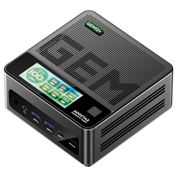 AOOSTAR GEM12+ Pro Mini PC AMD Ryzen 7 Pro 8845HS 32GB+1TB EU Plug