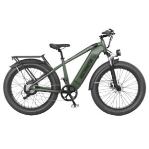 AOSTIRMOTOR KING 26*4.0'' Fat Tires 1000W Motor 48km/h Max Speed 52V 15Ah Battery 35-80km Range Shimano 7-Speed Gear