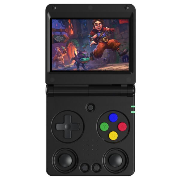 ANBERNIC RG34XXSP Flip Game Console 64GB 256GB Black