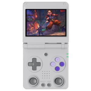 ANBERNIC RG34XXSP Flip Game Console 64GB Grey