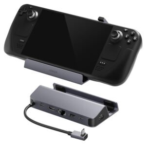 Anker A83S1 6-in-1 USB-C Hub Docking Station, 4K@60Hz HDMI, 1Gbps Ethernet, 2*USB-A, 1*USB-C, 100W Fast Charging