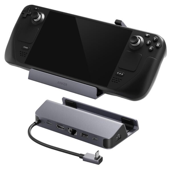 Anker A83S1 6-in-1 USB-C Hub Docking Station, 4K@60Hz HDMI, 1Gbps Ethernet, 2*USB-A, 1*USB-C, 100W Fast Charging
