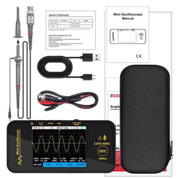 BSIDE OT3 Oscilloscope with Probe