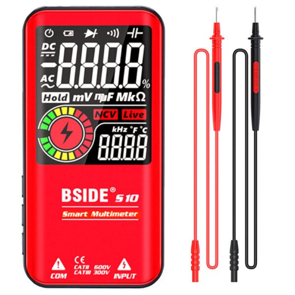 BSIDE S10 Smart Digital Multimeter Red without Battery