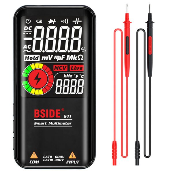 BSIDE S11 Digital Multimeter Black with Battery