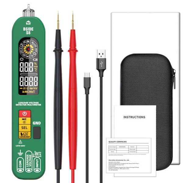 BSIDE S8 Digital Multimeter Green