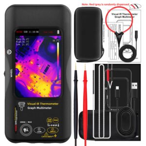 BSIDE SH9 Thermal Imager Multimeter, 320×428 IR Camera, 3.98-inch Touchscreen, Rechargeable 2500mAh Battery, with Rogowski Coil