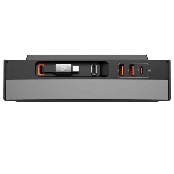 Baseus T-Space Hub for Tesla Cars, 4-Port Expansion, PD 45W Fast Charging, iOS/Android Compatible