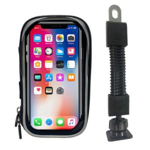 Bike Phone Front Frame Bag Waterproof Bicycle Phone Mount Bag, Fits Phones Under 7 inch