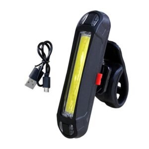 Bike Taillight 5 Lighting Modes USB Charging - Red & White