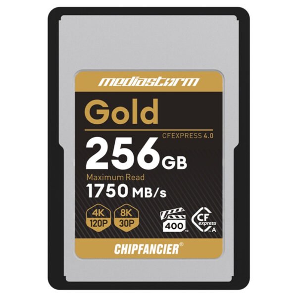 CHIPFANCIER CFexpress 4.0 Type-A 256GB Memory Card, 1750MB/s, IP68 Waterproof