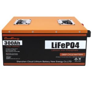 Cloudenergy 12V 300Ah LiFePO4 Battery Pack
