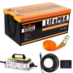 Cloudenergy 48V(51.2V) 100Ah LiFePO4 Golf Cart Battery