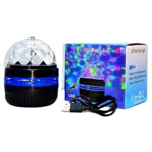 Crystal Projector Light, Multifunctional 7 Color Projector Night Light