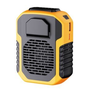 DQ215 Portable Neck Hanging Fan Orange