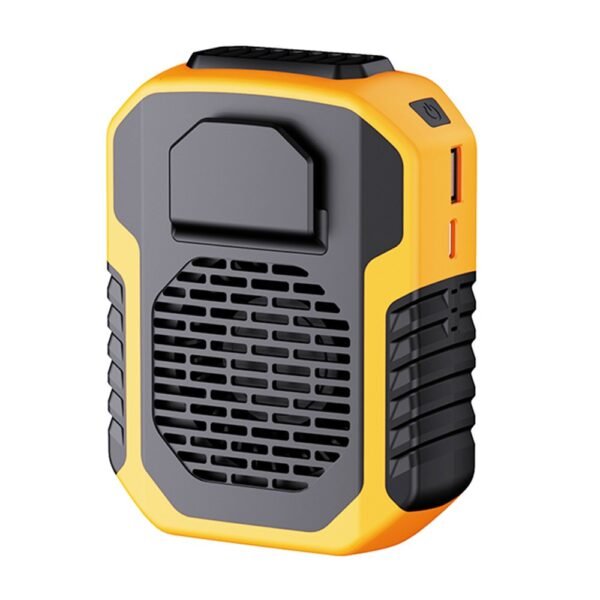 DQ215 Portable Neck Hanging Fan Orange