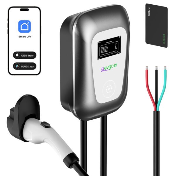 EG Evgoer 50A Level 2 EV Charger Hardwired