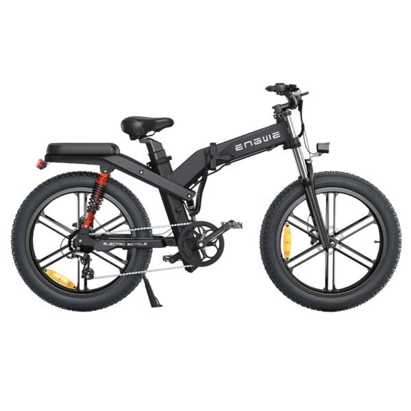 ENGWE X26 E-Bike 48V 19.2Ah&10Ah Dual Battery 1000W Motor 50km/h Black