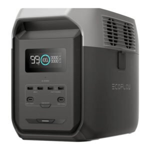 EcoFlow DELTA 3 1500 1536Wh 1800W Portable Power Station Black