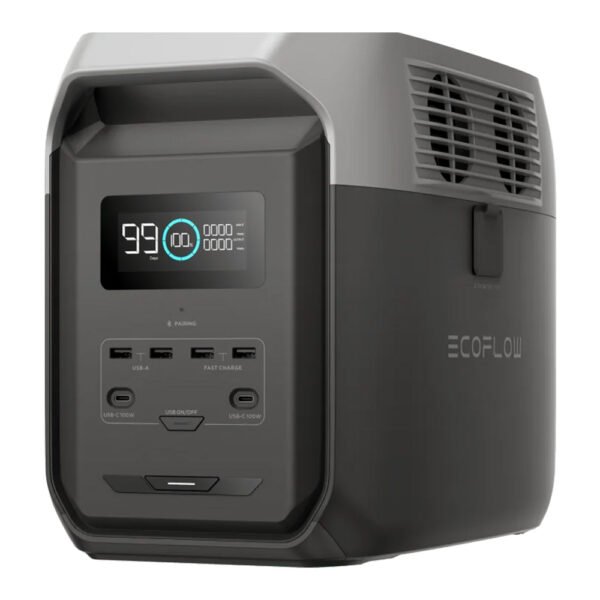 EcoFlow DELTA 3 1500 1536Wh 1800W Portable Power Station Black
