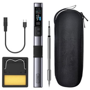 FNIRSI HS-02 Electric Soldering Iron Blue