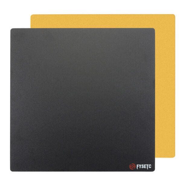 FYSETC 300x300mm Hard Surface Magnetic Build Plate 1.5mm Thickness for CR-10/10S 3D Printer Steel Sheet