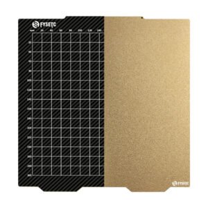 FYSETC 365x365mm Double-sided PET + PEI Build Plate for Prusa XL 3D Printer
