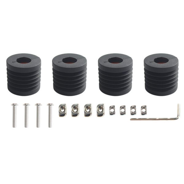 FYSETC Anti Vibration Feet with Isolation Column for Bambu Lab P1/X1, Ender 3, Prusa i3, Voron