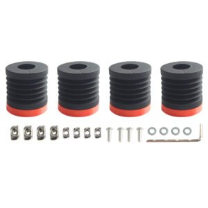 FYSETC Anti Vibration Feet with Printed Copies for Bambu Lab P1/X1, Ender 3, Prusa i3, Voron