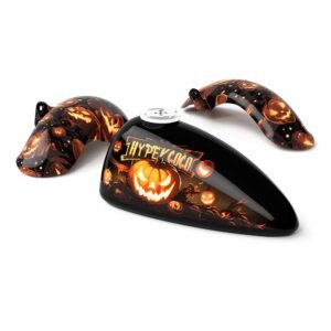 Fuel Tank + Mudguard Set for Hyper GOGO Cruiser Series Children Electric Motorcycle - Black