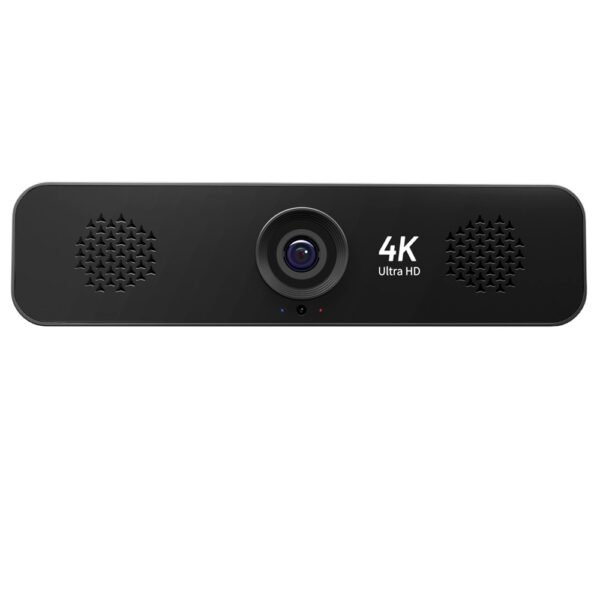 GUCEE G03-4K3X All-in-one Audio-visual Webcam, 4K Ultra HD, 115° Wide Angle, 3x Optical Zoom, 12m Voice Pickup, Plug and Play