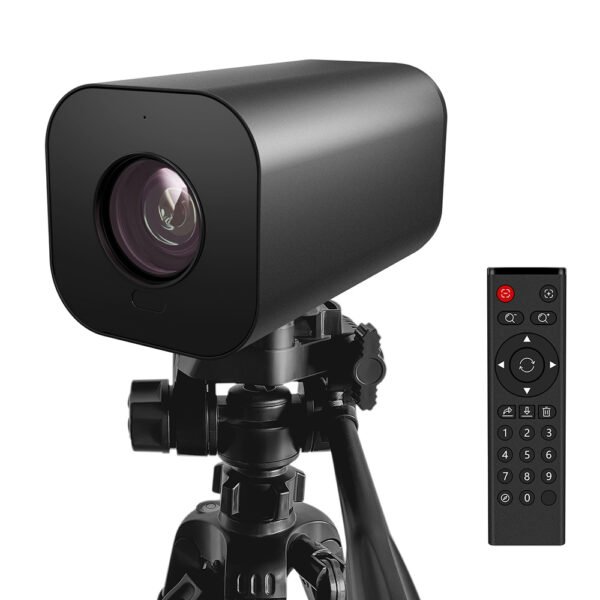 GUCEE G05-4K10X Plus Streaming Camera, 4K Ultra HD, Al Face Tracking, 10x Optical Zoom, 1s Rapid Focus, HDR &3D Noise Reduction