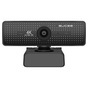 GUCEE HD86-4KAF Webcam, 4K Ultra HD, Auto Focus, 10x Digital Zoom, Built-in Microphone, High-speed 60F/S - EU Plug