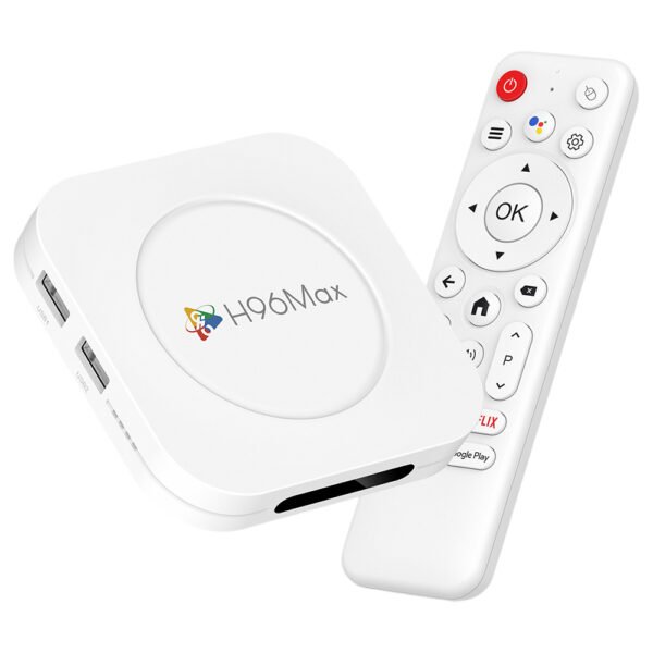 H96 Max M1 Plus Android 14 TV Box 4GB 128GB EU Plug