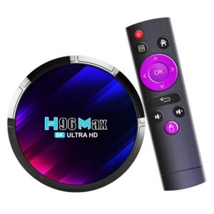 H96 Max RK3528 TV Box, Quad Core ARM Cortex A53, Android 13, 2GB RAM 16GB ROM, 8K Output WiFi 6 - US