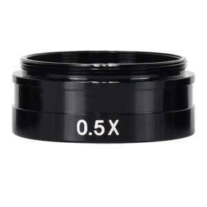 HAYEAR 0.5X Microscope Camera Objective Lens, 42mm Mounting Thread, for XDS-10A 120X/180X/300X Lens