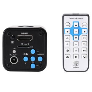 HAYEAR 24MP Microscope Camera, Full HD 1080P 60FPS 2K, HDMI Port, for Phone CPU PCB Repair - US Plug