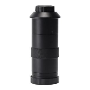 HAYEAR 130X Microscope Camera C-Mount Lens, Adjustable Monocular Zoom