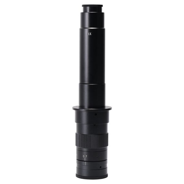 HAYEAR 300X Microscope Camera C-Mount Lens, Adjustable Monocular Zoom