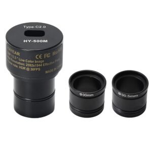 HAYEAR 5MP Digital Electronic Eyepiece, USB 2.0 Interface, 30mm/30.5mm Adapter, CMOS Image Sensor