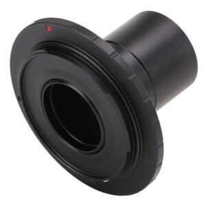 HAYEAR Microscope C-mount Adapter for Nikon SLR/DSLR Cameras Lens