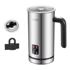 HiBREW M3 4-in-1 Milk Frother Foamer US Plug