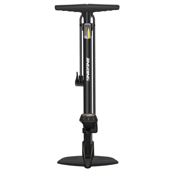 JINGDING High-pressure Air Pump for Electric Bikes, Motorcycles, Balls, Swimming Rings - Black