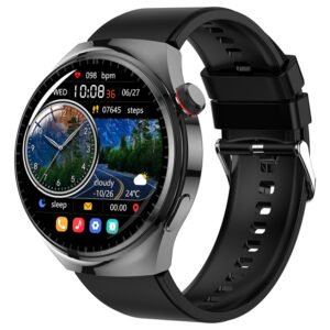 LEMFO LF38 Smartwatch Black Silicone Watchband