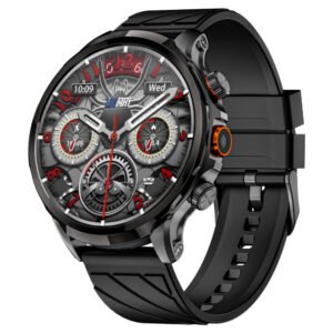 LOKMAT APPLLP 8 Pro Smartwatch, Android 8.1, 1.85'' HD TFT Screen, 4G Calling, NFC Access, Heart Rate Blood Oxygen Monitoring