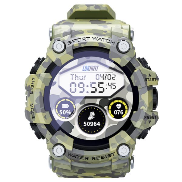 LOKMAT ATTACK Bluetooth Smartwatch 1.28 inch TFT Touch Screen Green