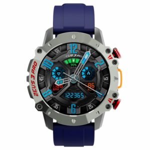 LOKMAT ZEUS 3 Pro Smartwatch 1.39 TFT Screen Heart Rate, Blood Pressure, SpO2 Monitor Bluetooth 5.1 - Blue