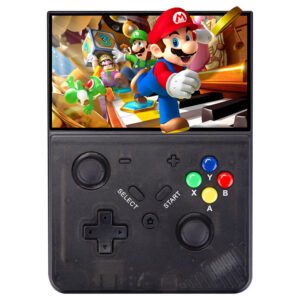 M18 R43 Pro Handheld Game Console 4GB+128GB Transparent Black