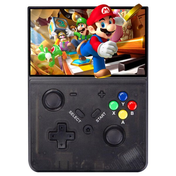 M18 R43 Pro Handheld Game Console 4GB+64GB Transparent Black